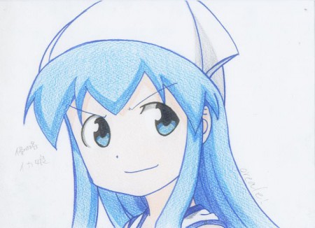 侵略イカ娘　イカ娘
